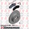 Zimmermann Brake Pad And Rotor Kit - Coated, 640.4311.00 640.4311.00 - alternate 1